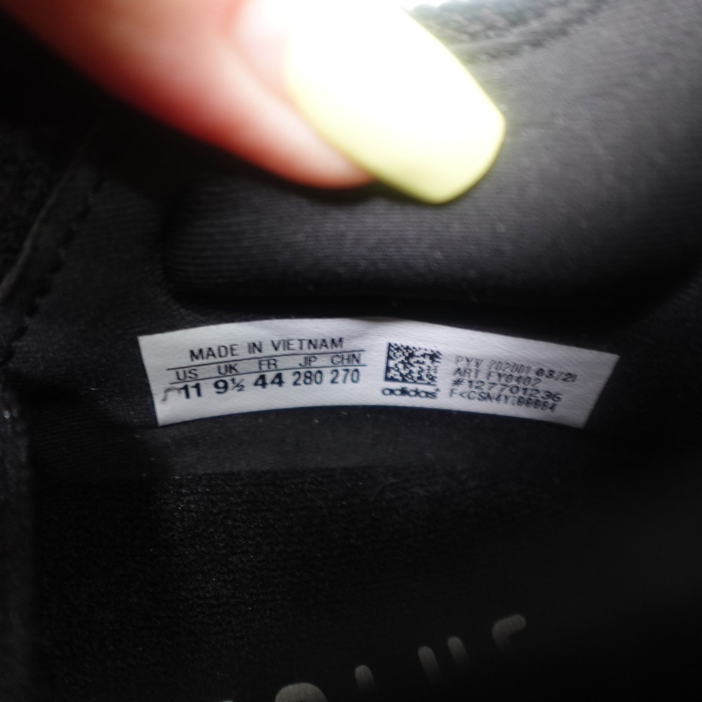 Adidas Ultraboost 21 Sneakers Women 11 Black Grey Running Shoes Primeknit - Picture 7 of 11